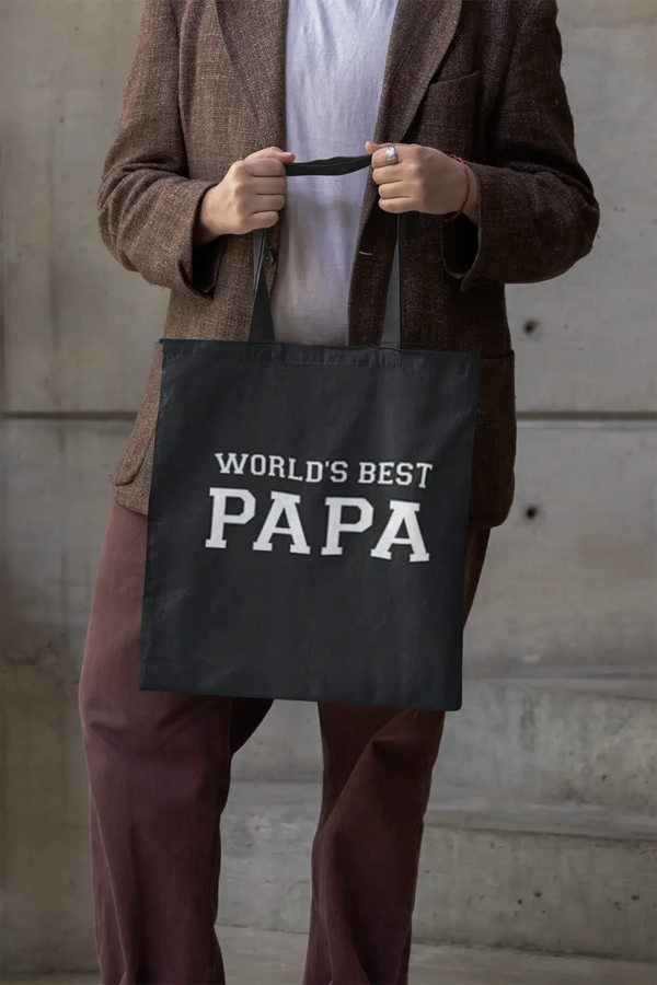World Best Papa Tote Bag
