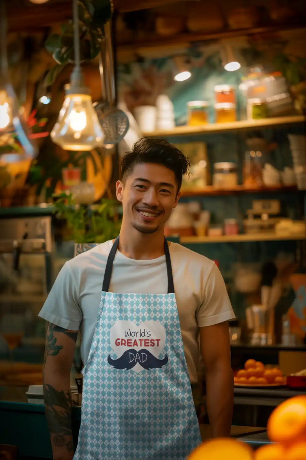 World Greatest Dad Apron