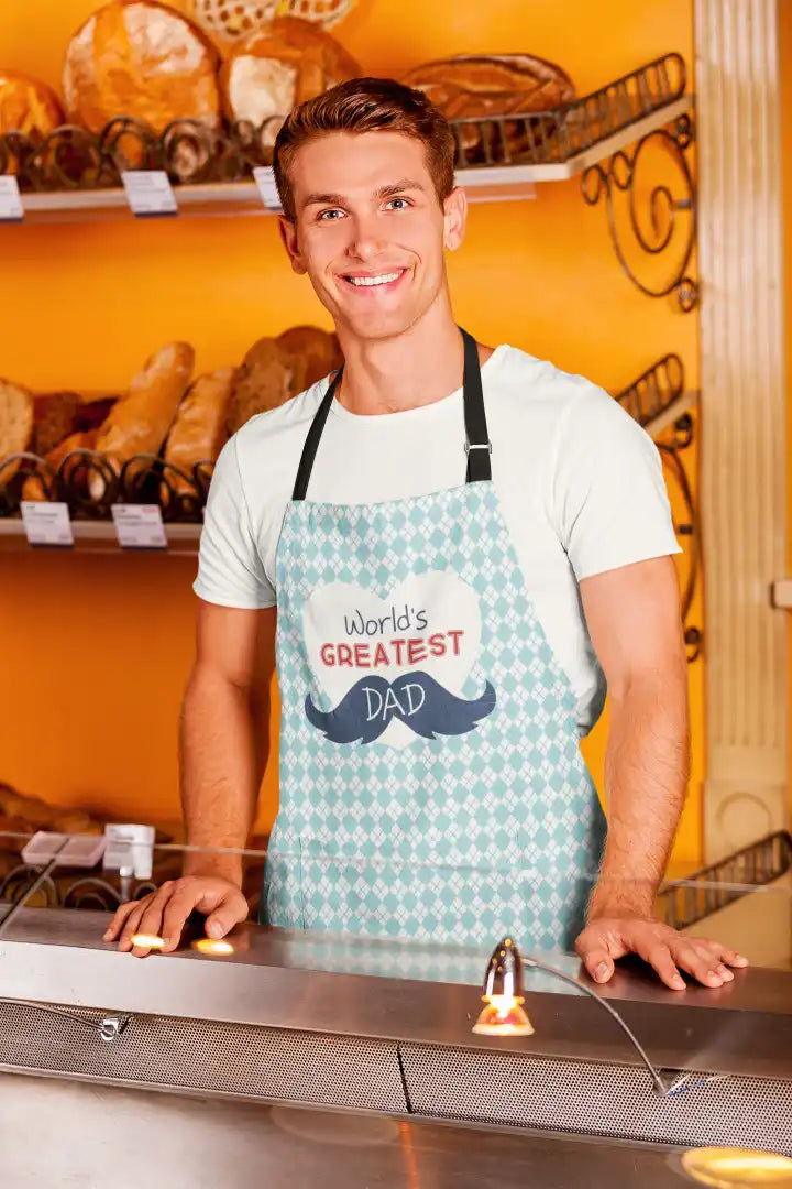 World Greatest Dad Apron