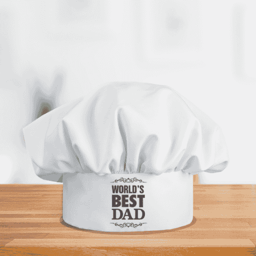 World's Best Dad Chef Hat