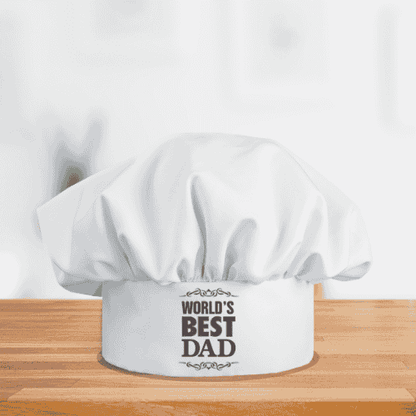 World's Best Dad Chef Hat
