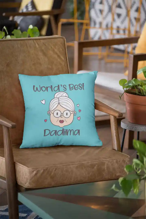 Worlds Best Dadi Ma Cushion Cover