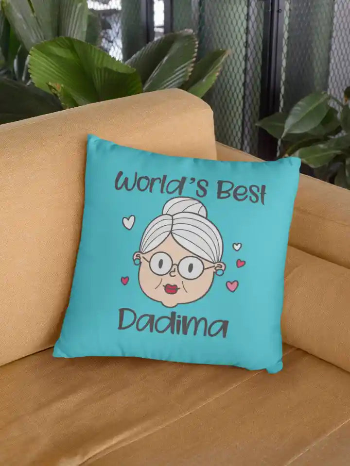 Worlds Best Dadi Ma Cushion Cover