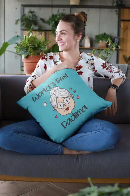 Worlds Best Dadi Ma Cushion Cover