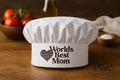 World's Best Mom Chef Hat - Personalised Kitchen Gift