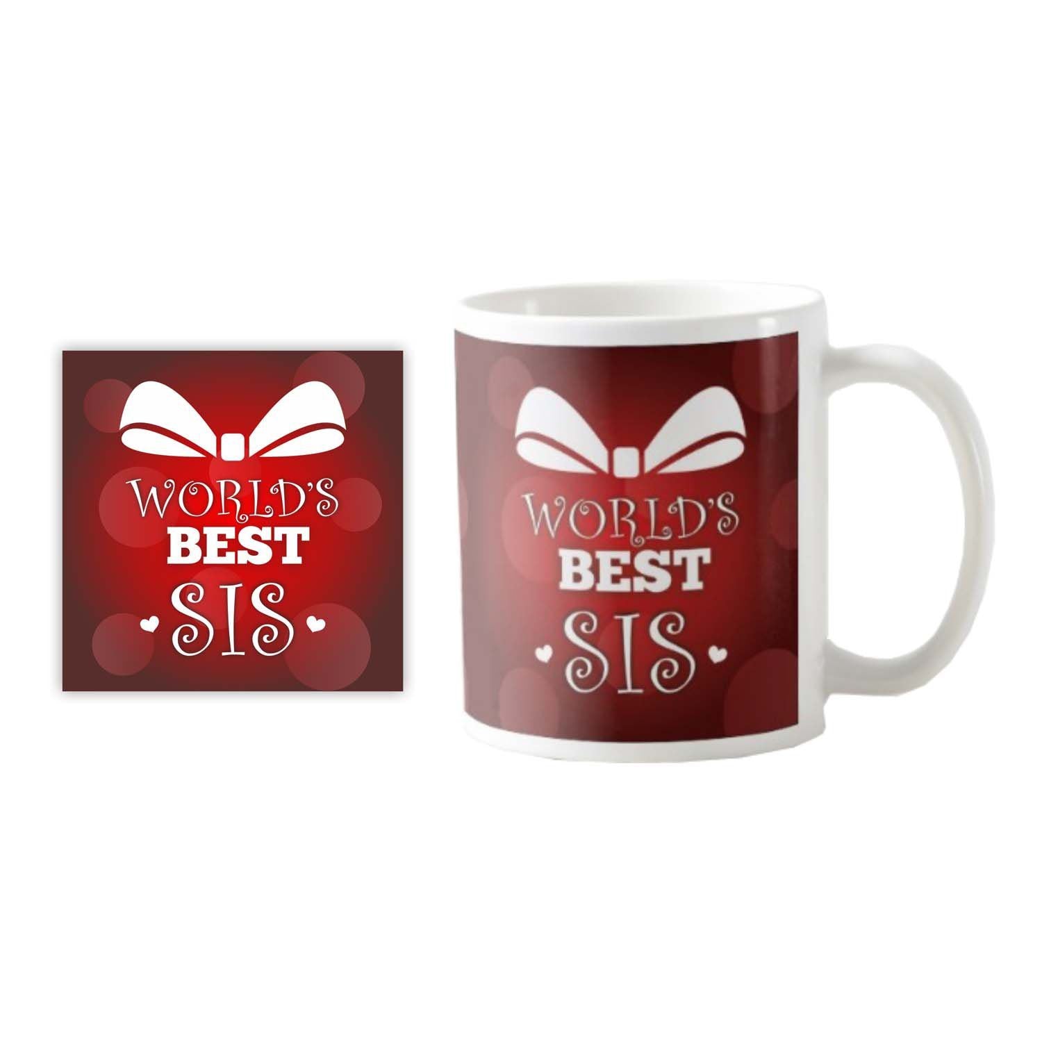 Worlds Best Sis Coffee Mug