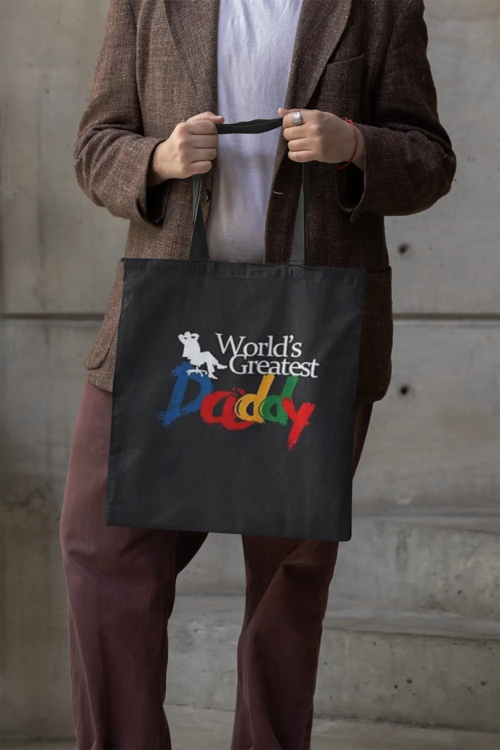 Worlds Greatest daddy Tote Bag