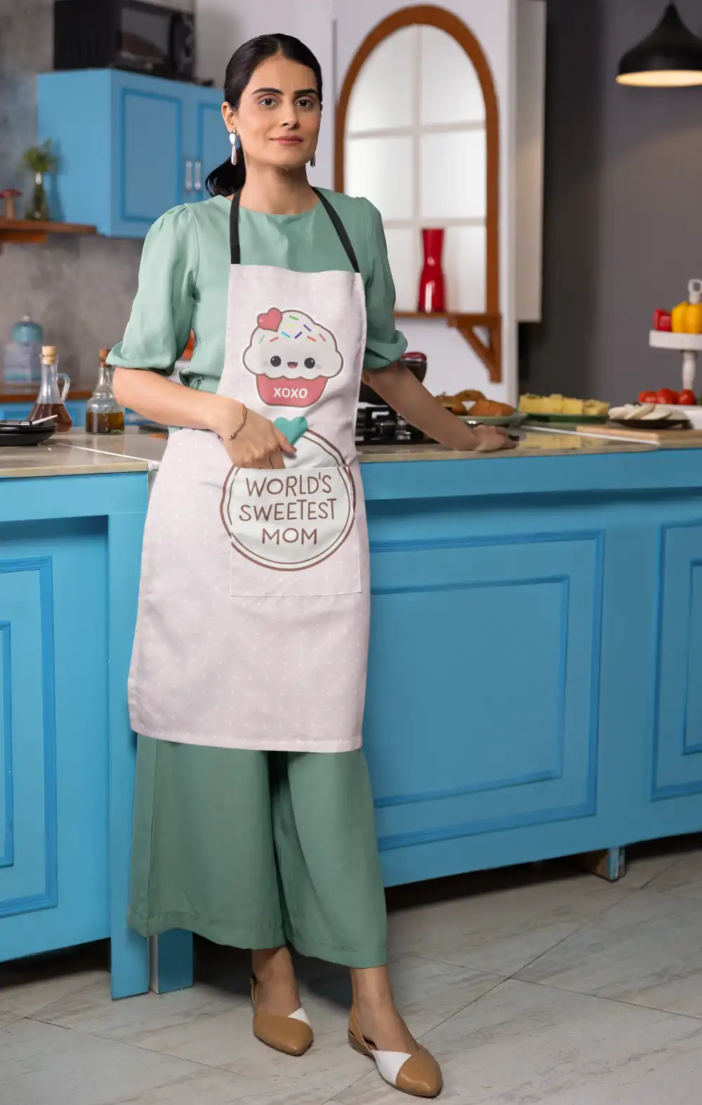 Worlds Sweetest Mom Apron
