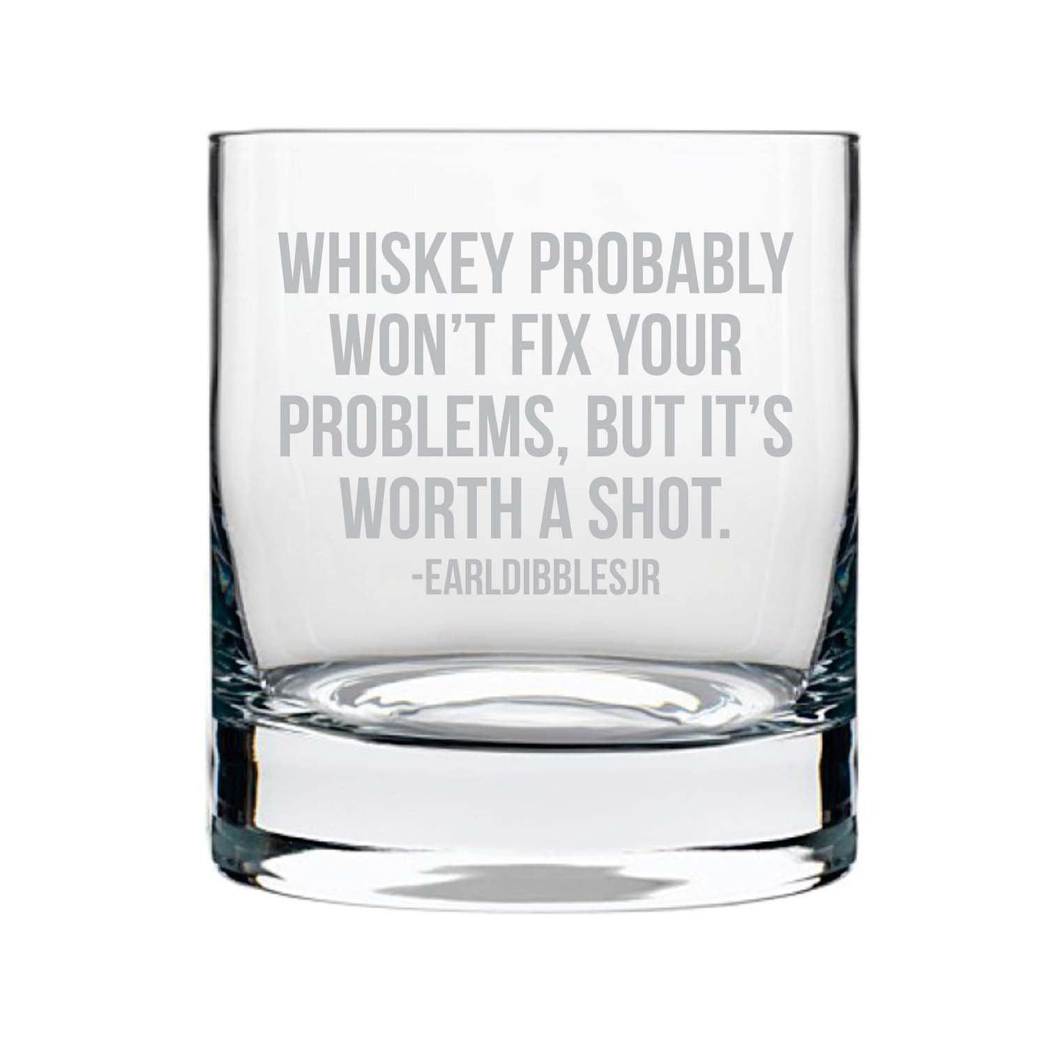Worth-a-Shot-Engraved-Whiskey-Glass-1