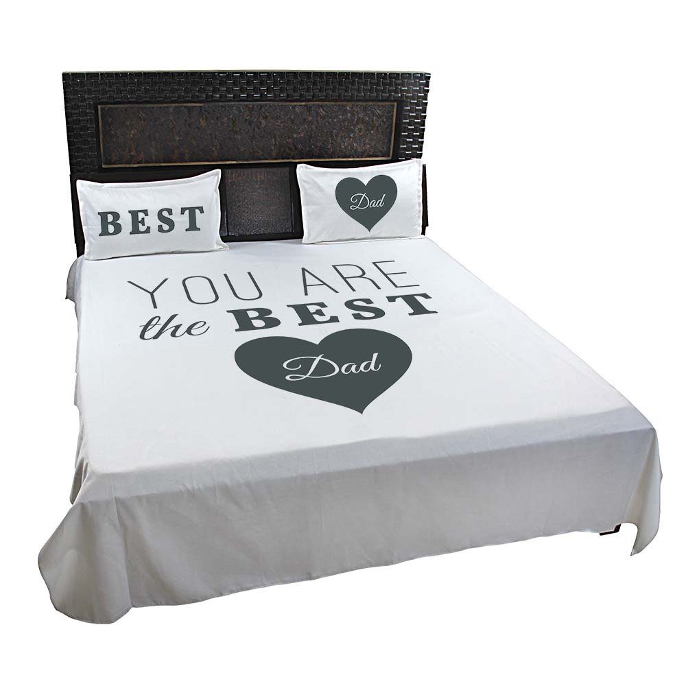 You-Are-The-Best-Dad-Bedsheet-Off-White