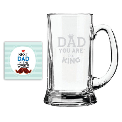 You are King Dad Beer Mug