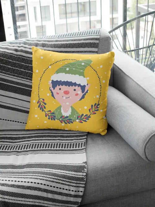 adorable-elf-printed-cushion-cover