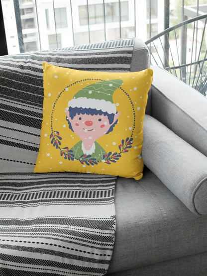 adorable-elf-printed-cushion-cover