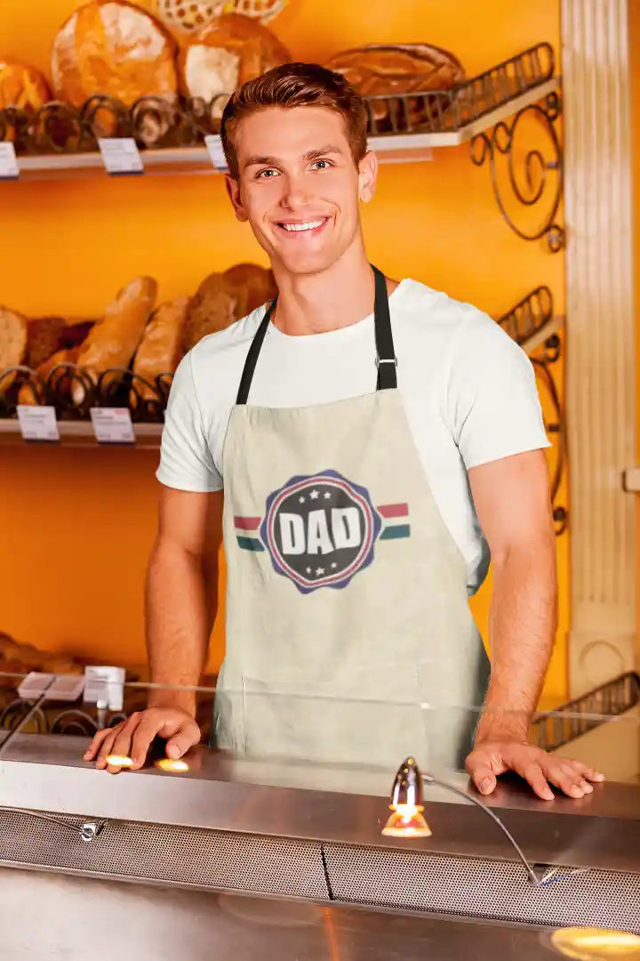 Dad Apron With Chef Hat