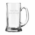 Dad's Bar Engraved Beer Mug, 580ml - Personalised Gift
