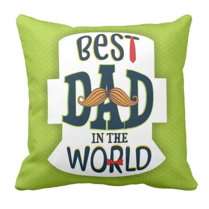 Funky Best Dad Cushion Cover
