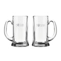 Begum Badshah Engraved Beer Mug - Royal Couple Gift