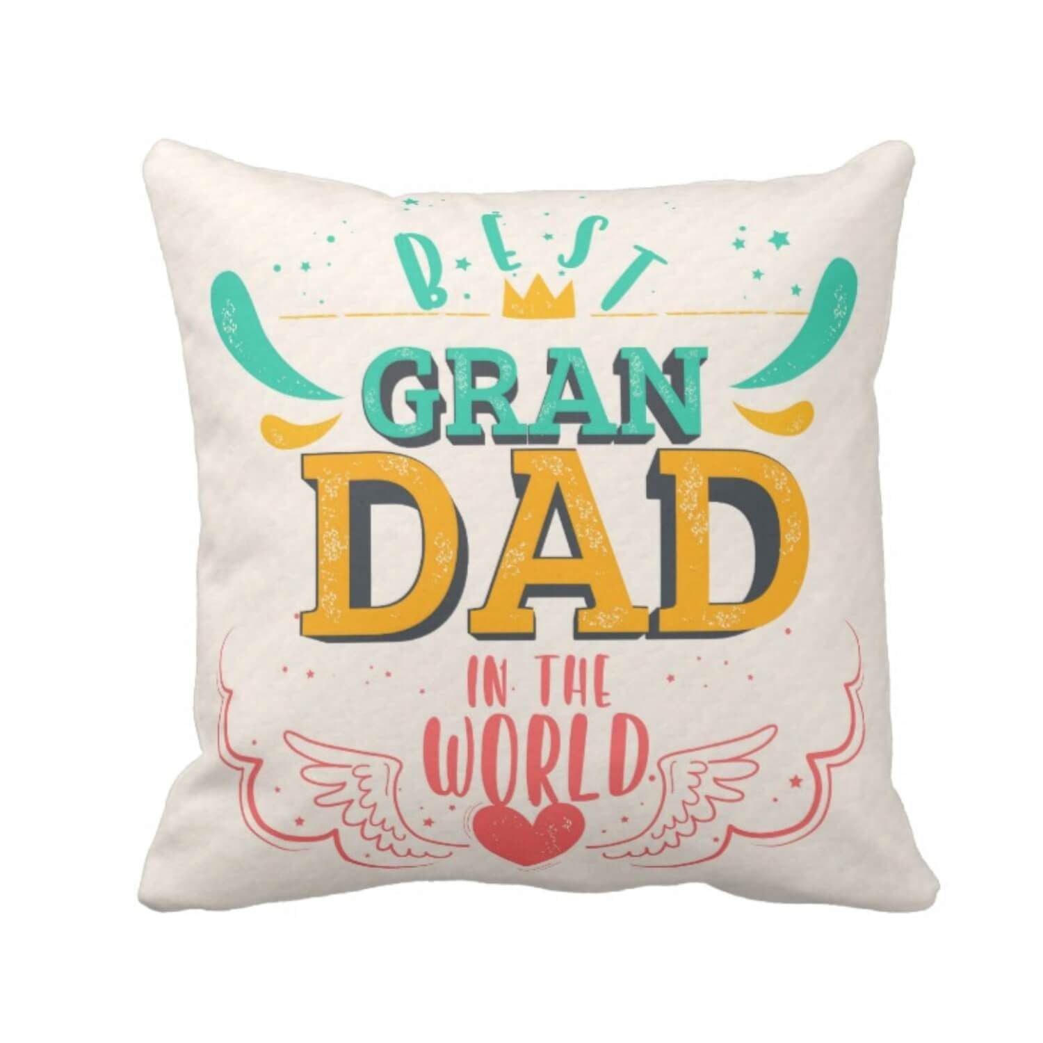 Best Grandad in the World Cushion Cover