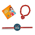 Mere Pyare Bhaiya & Bhabhi Family Rakhi Combo, Set of 2