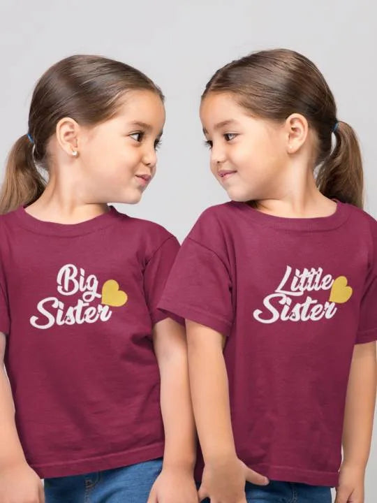 big and little sister maroon