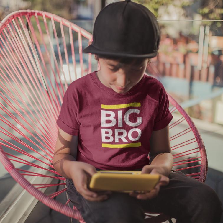 big bro printed tshirt