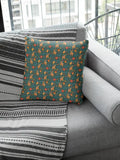 Christmas Bell Pattern Cushion Cover - Festive Home Decor