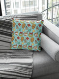 Christmas Cushion Cover - Festive Holiday Pattern Decor