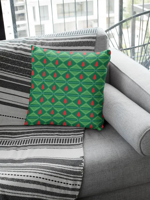 christmas-tree-pattern-cushion-cover