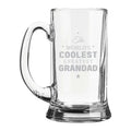 Coolest Grandad Engraved Beer Mug, 580ml - Personalised