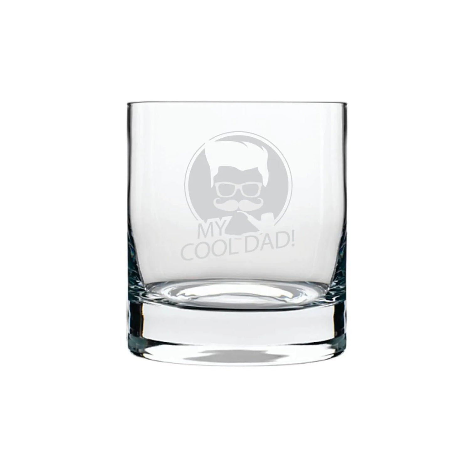 My Cool Dad Whiskey Glass