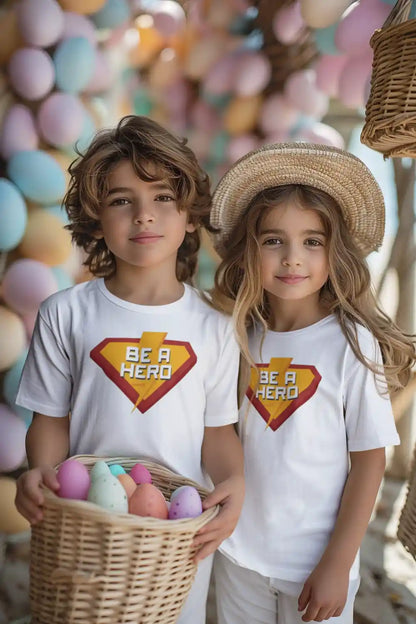 Be a Super Hero Unisex Drifit Kid T-shirt