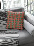 Diamond Pattern Christmas Cushion Cover for Festive Home