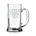 Daaru Badnam Kardi Hindi Engraved Beer Mug