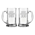 Most Beautiful Didi Jiju Personalised Engraved Beer Mug