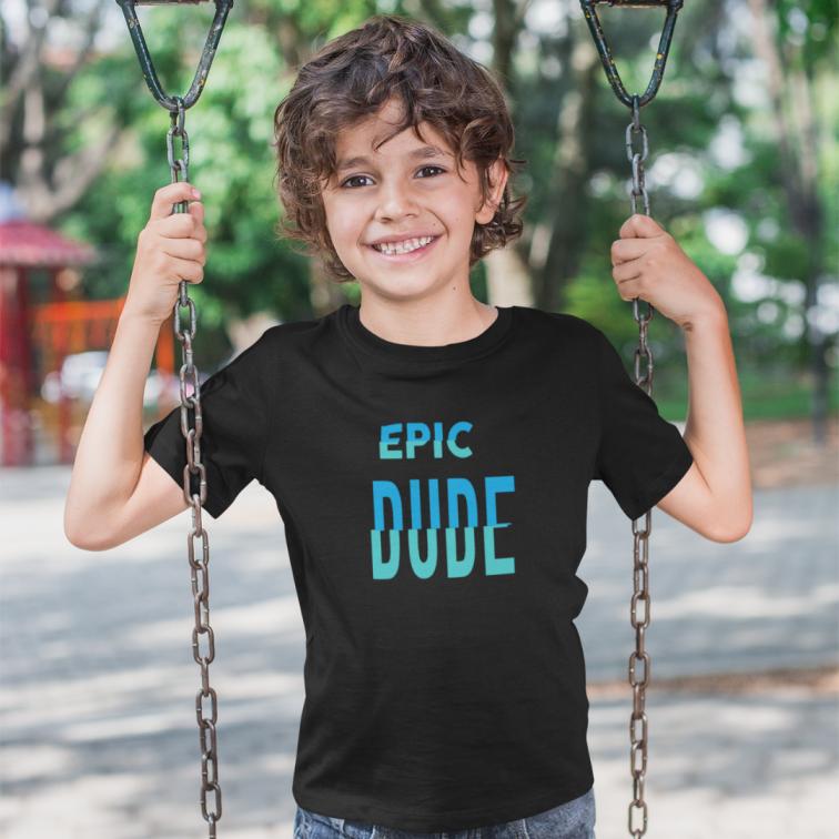 epic dude printed Boy's T-Shirt