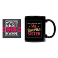 My Favourite Sister Personalised Coffee Mug