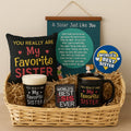 My Favourite Sister Gift Hamper for Sister, Set of 6