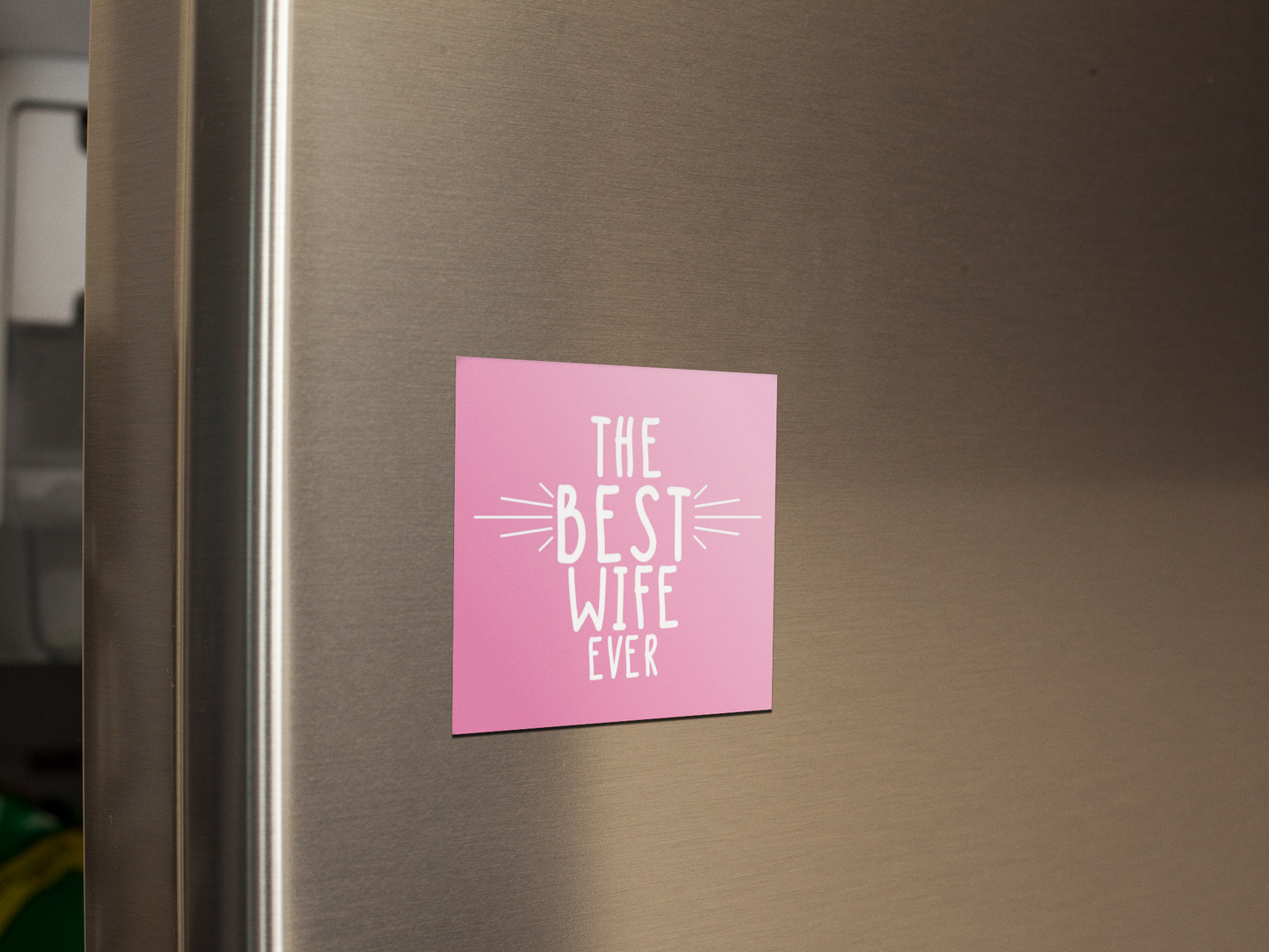 fridge-magnet-mockup-on-a-metallic-fridge-door-a14799