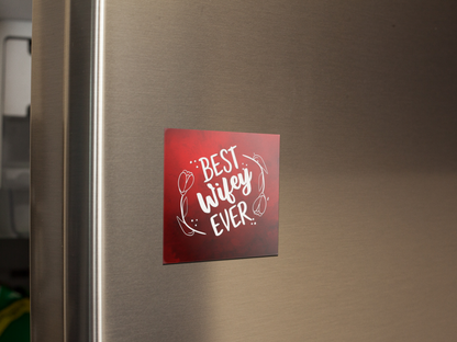 fridge-magnet-mockup-on-a-metallic-fridge-door-a14799