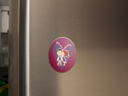 fridge-magnet-mockup-on-a-metallic-fridge-door-a14799