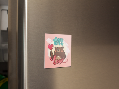 fridge-magnet-mockup-on-a-metallic-fridge-door-a14799