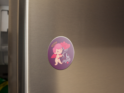 fridge-magnet-mockup-on-a-metallic-fridge-door-a14799