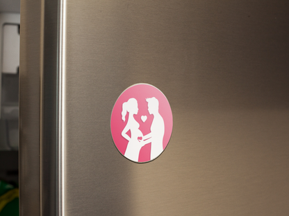 fridge-magnet-mockup-on-a-metallic-fridge-door-a14799