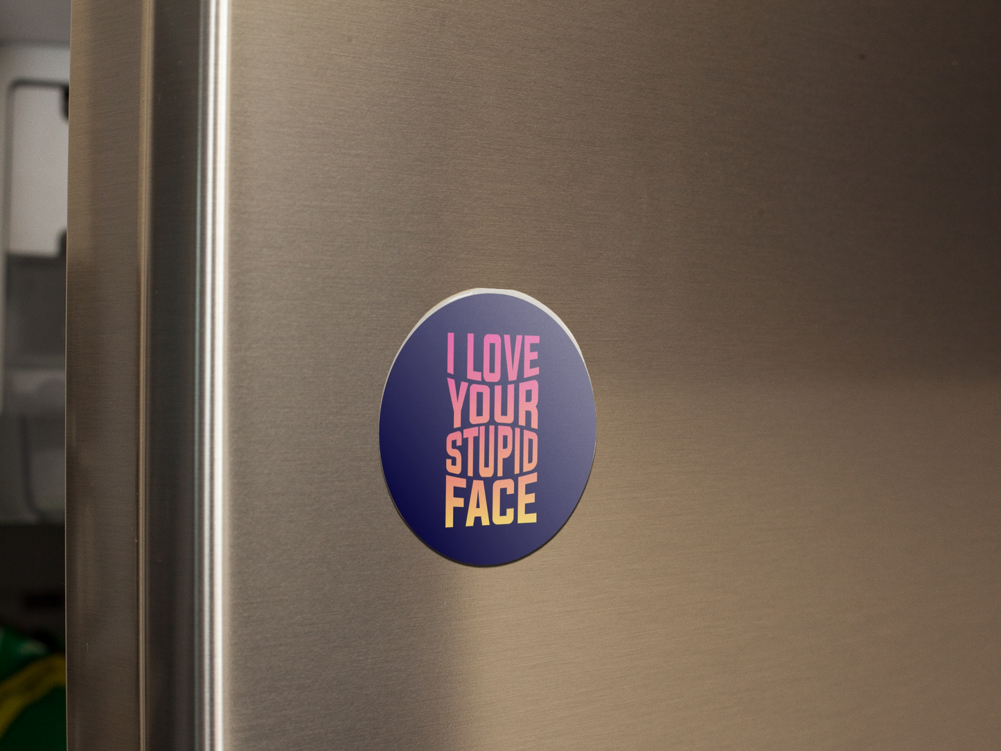 fridge-magnet-mockup-on-a-metallic-fridge-door-a14799