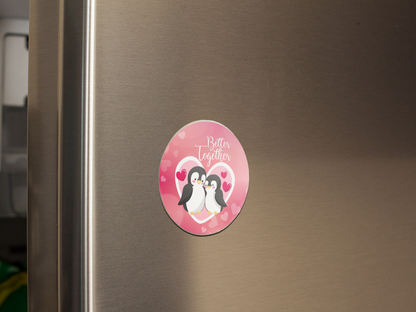 fridge-magnet-mockup-on-a-metallic-fridge-door-a14799