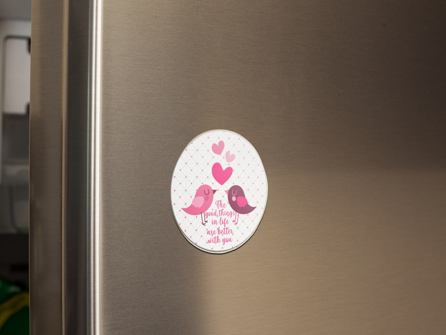 fridge-magnet-mockup-on-a-metallic-fridge-door-a14799