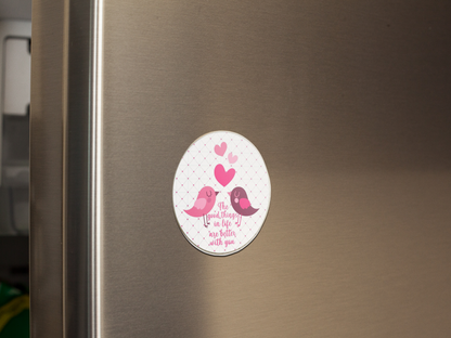 fridge-magnet-mockup-on-a-metallic-fridge-door-a14799