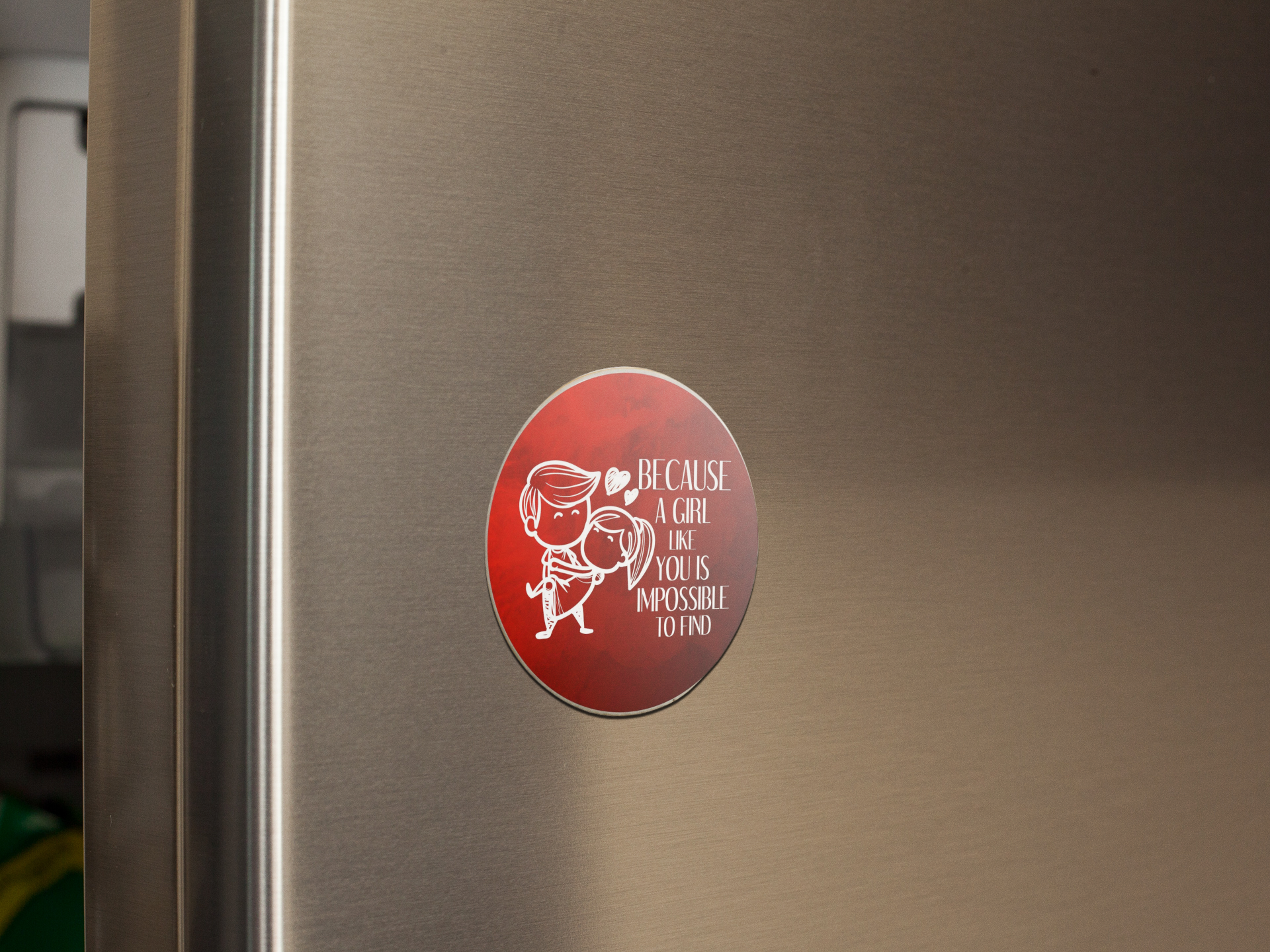 fridge-magnet-mockup-on-a-metallic-fridge-door-a14799