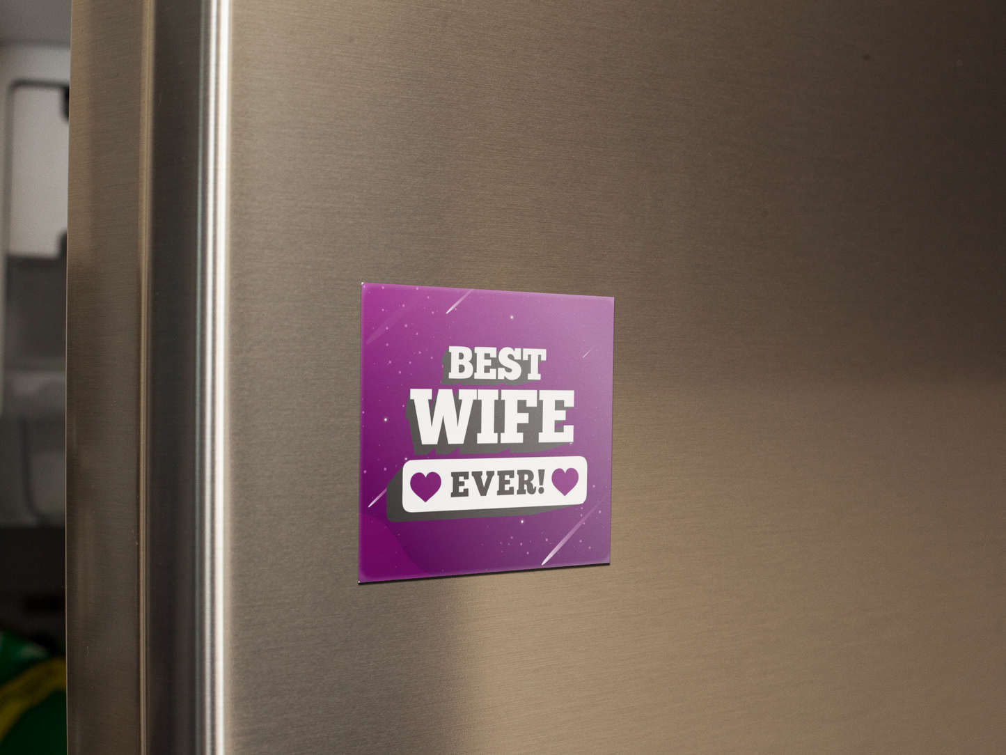 fridge-magnet-mockup-on-a-metallic-fridge-door-a14799