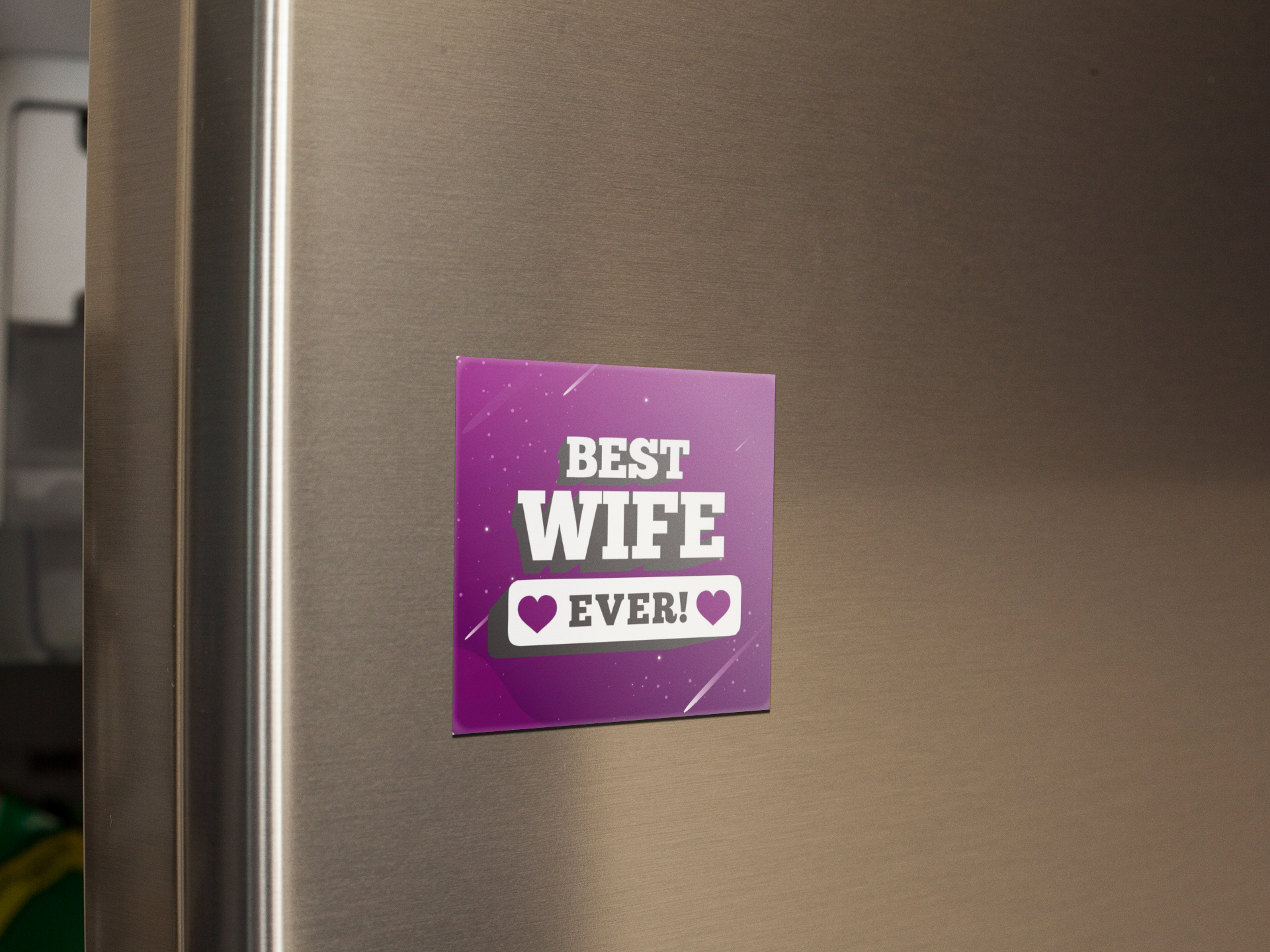 fridge-magnet-mockup-on-a-metallic-fridge-door-a14799